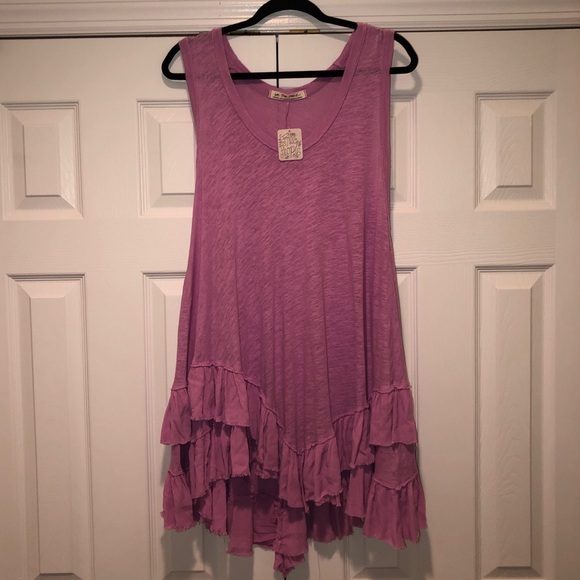 lilac swing dress